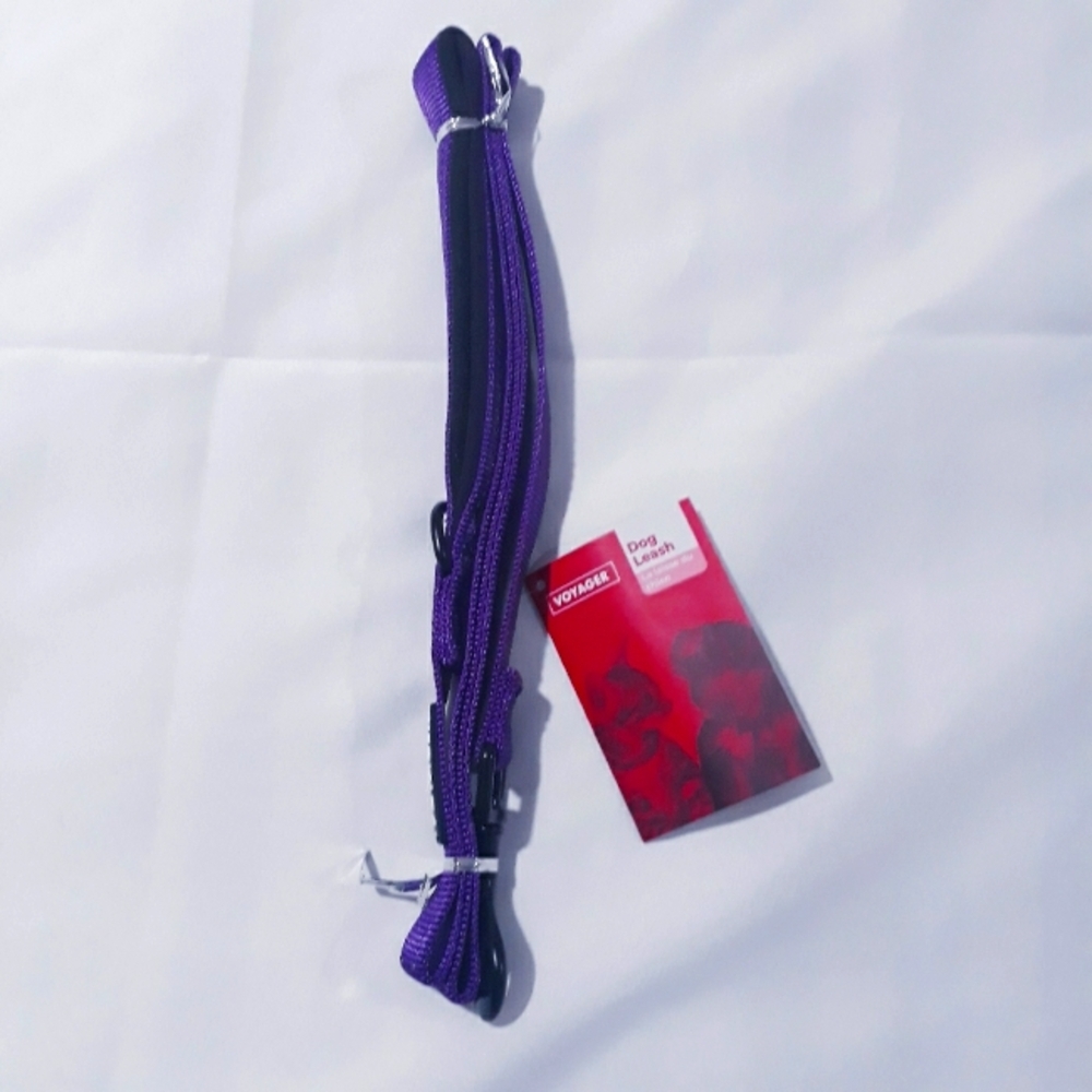 Voyager  Purple Dog Leash 5ft New with Tag